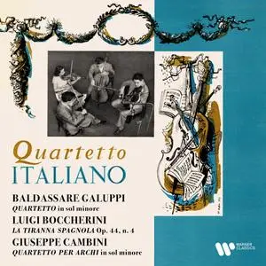 Quartetto Italiano - Galuppi, Boccherini & Cambini - Quartetti per archi (2022) [Official Digital Download 24/192]