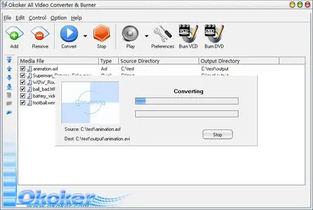 Okoker All Video Converter&Burner Pro v7.3 + Portable