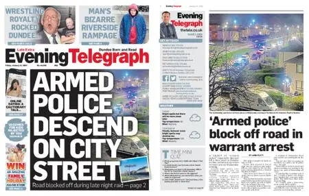 Evening Telegraph Late Edition – January 21, 2022