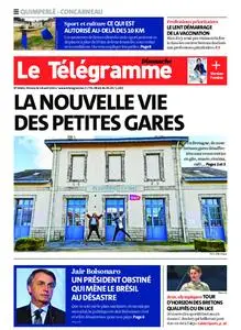 Le Télégramme Quimperlé – 18 avril 2021