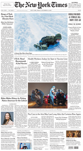 The New York Times – 18 December 2020