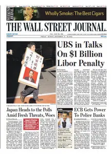 The Wallstreet Journal (Europe) December 14 2012