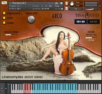 Cinesamples Tina Guo Artist Series Vol 2 KONTAKT