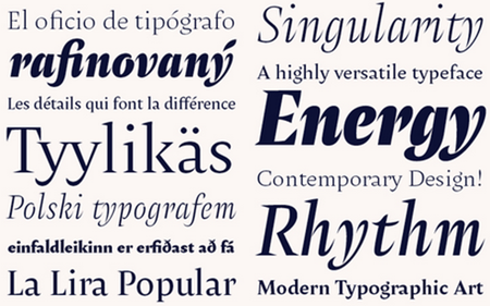 Amster Font Family