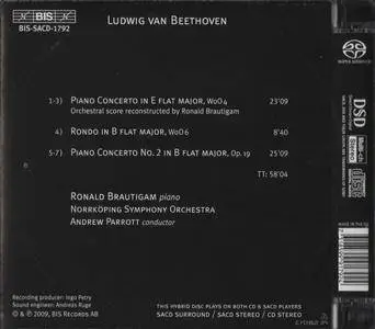 Ronald Brautigam, Norrköping Symphony Orchestra, Andrew Parrott - Beethoven: Piano Concertos WoO4 & No.2 (2009)