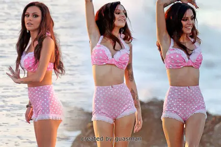 Cher Lloyd - Filming her new music video on Venice Beach September 19, 2012
