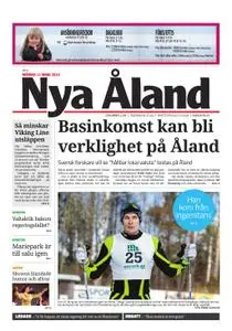 Nya Åland – 11 mars 2019