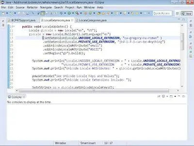 LearnNowOnline - Java 7 SE: Unicode, Classes, and Frameworks