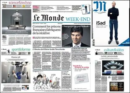 Le Monde - 15 October 2011 (+ Supplements)