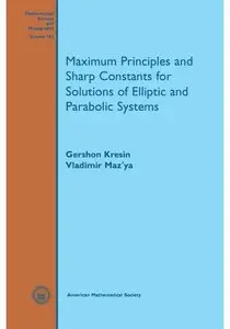 Maximum Principles and Sharp Constants for Solutions of Elliptic and Parabolic Systems