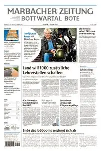 Marbacher Zeitung - 01. Oktober 2019