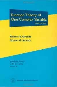 Function Theory of One Complex Variable, 3rd edition