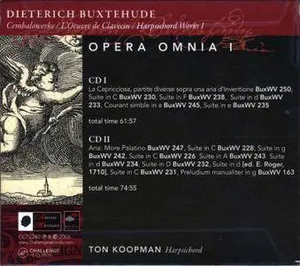 Ton Koopman - Buxtehude: Opera Omnia I (Harpsichord Works 1) (2CD) (2006)