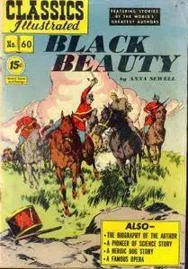 Classics Illustrated 060 Black Beauty Anna Sewell