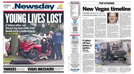 Newsday – October 10, 2017