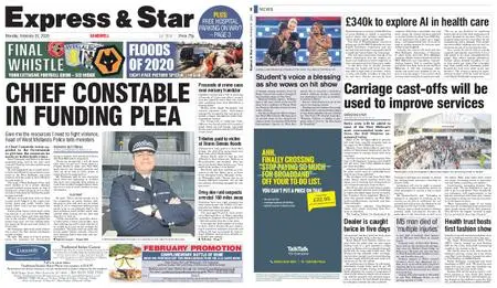 Express and Star Sandwell Edition – February 24, 2020