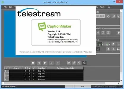 Telestream CaptionMaker Enterprise 6.11