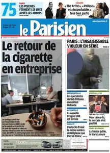 Le Parisien + Cahier Paris du 28 Janvier 2012