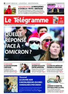 Le Télégramme Saint-Brieuc – 27 décembre 2021