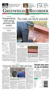 Greenfield Recorder - 21 March 2022