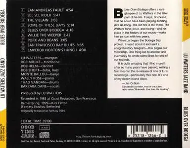 Lu Watters Jazz Band - Blues Over Bodega (1963) {Good Time Jazz GTCD 12066-2 rel 2000}