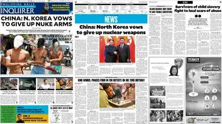 Philippine Daily Inquirer – March 29, 2018