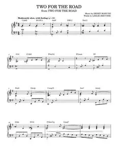 Two For The Road [Jazz version] (arr. Brent Edstrom) - Henry Mancini (Piano Solo)