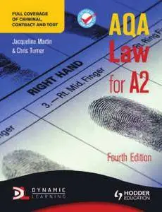 Aqa Law for A2. Jacqueline Martin, Chris Turner, Denis Lanser