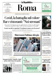 la Repubblica Roma - 29 Gennaio 2021