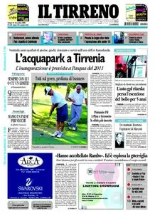Il tirreno livorno 12 dicembre 2009