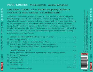 Lars Anders Tomter - Ruders: Viola Concerto & Handel Variations (2018)