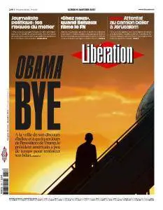 Libération du Lundi 9 Janvier 2017