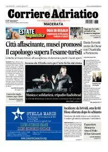 Corriere Adriatico - 21 Agosto 2017