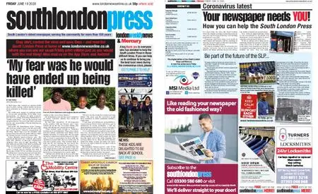 South London Press – June 19, 2020