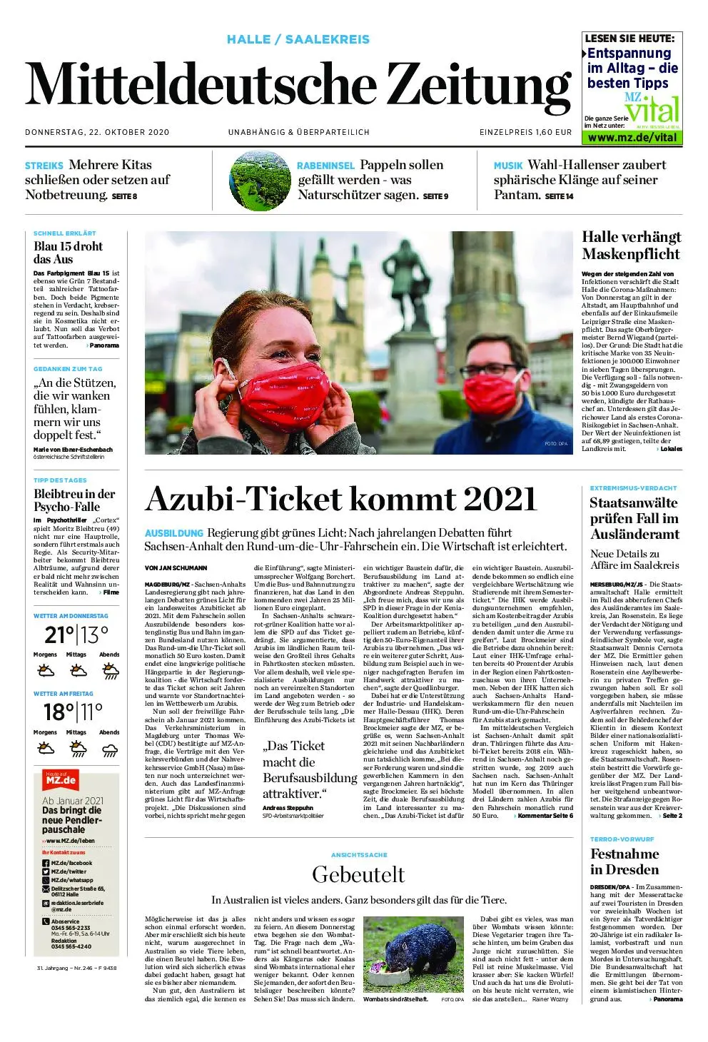 Er sucht sie mitteldeutsche zeitung