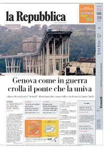 la Repubblica - 15 Agosto 2018