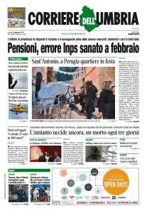 Corriere dell'Umbria - 13 Gennaio 2020