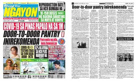 Pilipino Star Ngayon – Abril 26, 2021