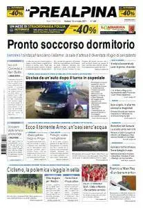 La Prealpina - 13 Ottobre 2017