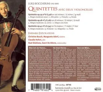 Roel Dieltiens, Ensemble Explorations - Boccherini: Quintettes avec deux violoncelle G.287, 318 & 347 (2006)