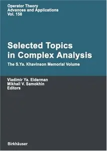 Selected Topics in Complex Analysis [Repost]