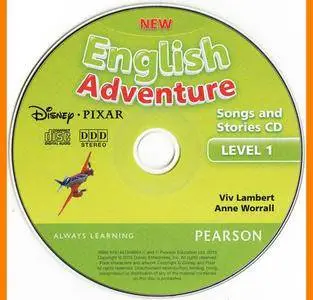 ENGLISH COURSE • New English Adventure • Level 1 • AUDIO • Songs and Stories CD (2015)