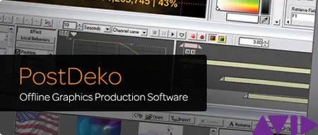 Avid PostDeko for Editors v8.5.0