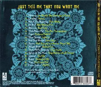 VA - Just Tell Me That You Want Me: A Tribute To Fleetwood Mac (2012)