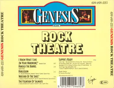 Genesis - Rock Theatre (1975, 1986) [ReUpload]