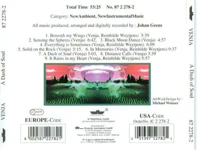 Venja - A Dash Of Soul (1996)