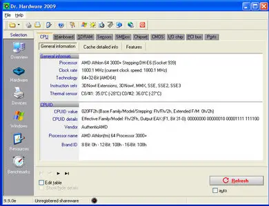 Dr.Hardware 2009 9.9.0e
