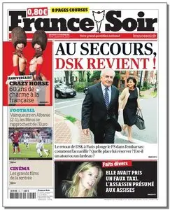 France Soir du Samedi 03 & Dimanche 04 Septembre 2011