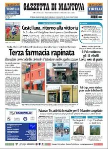 LA GAZZETTA DI MANTOVA DEL 25 GENNAIO 2010