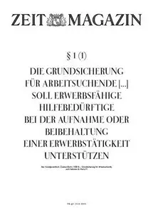 Die Zeit Magazin vom 30 September 2010